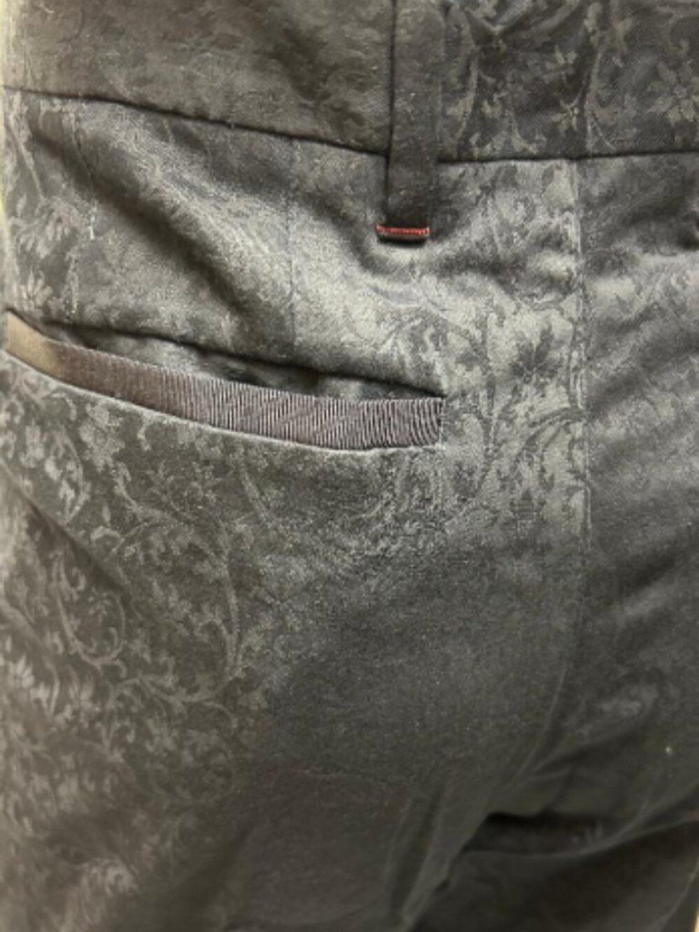 Aldtro, Men's Cotton Jacquard Trouser by Ted Baker - Picture 2 of 3